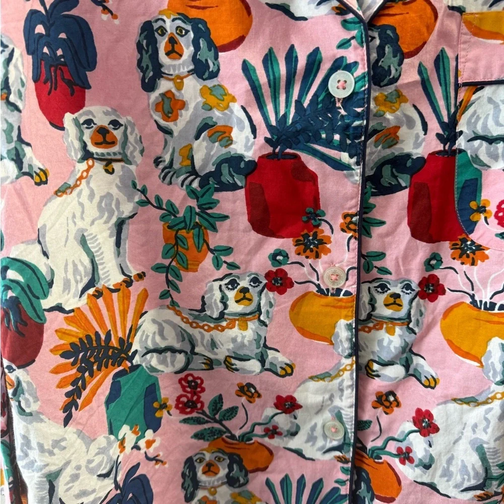 NWOT Printfresh Nightgown Sleep Shirt “Good Dog” print Long Sleeve Cotton- S - Picture 2 of 5